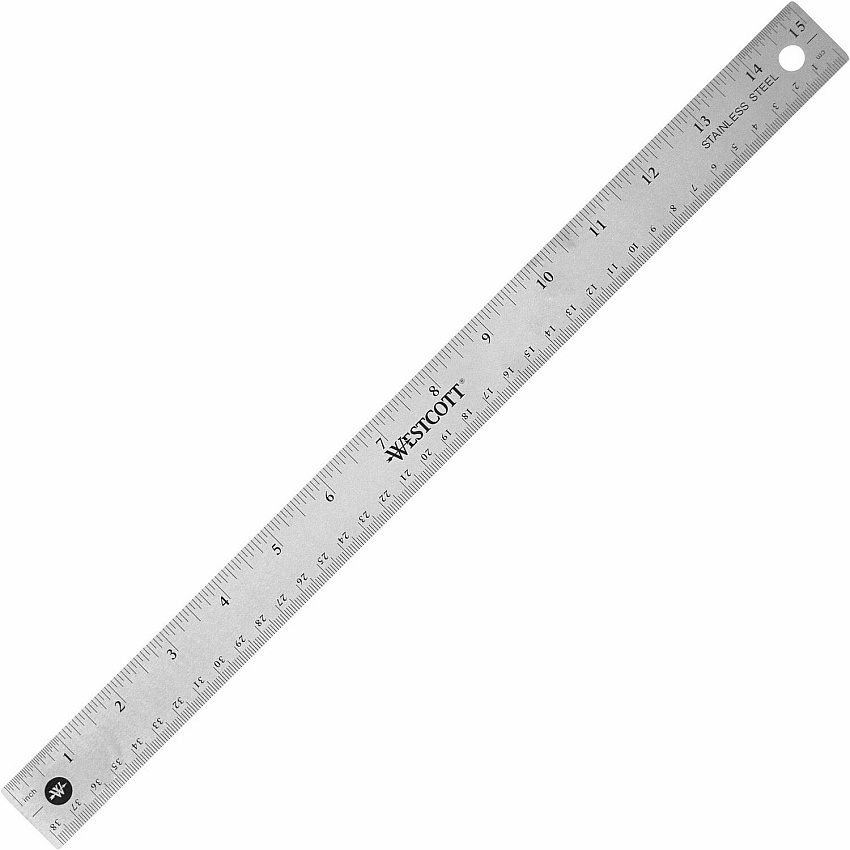 Westcott Stainless Steel Rulers (ACM10416)