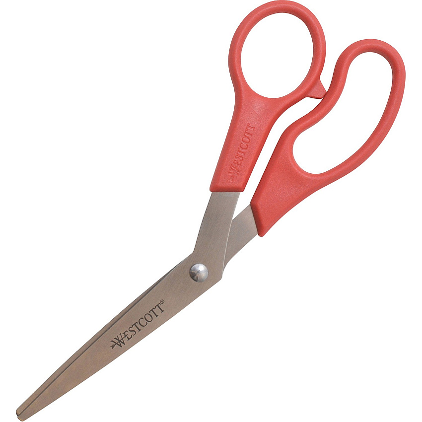 Westcott All Purpose 8" Bent Scissors (ACM10703)
