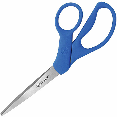 Westcott 8" Bent All Purpose Scissors (ACM43218)