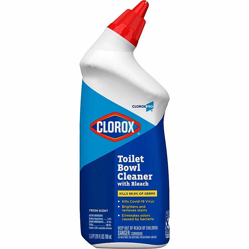 CloroxPro Toilet Bowl Cleaner with Bleach (CLO00031EA)