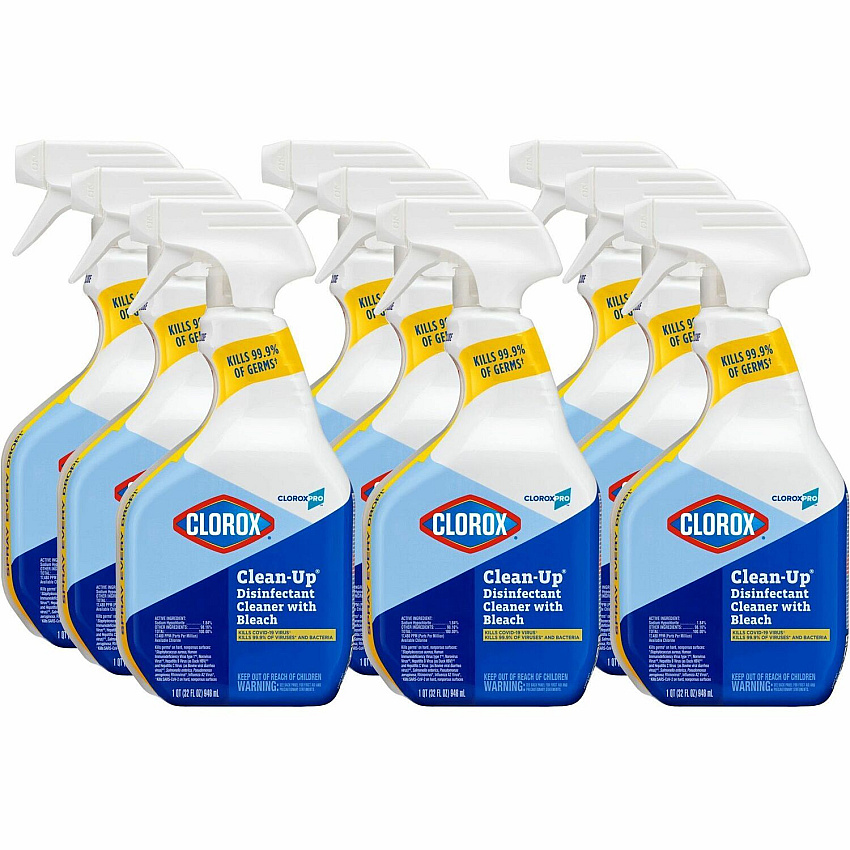 CloroxPro Clean-Up Disinfectant Cleaner with Bleach (CLO35417CT)