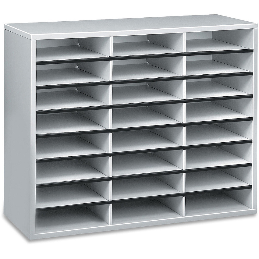 Fellowes 24-Compartment Sorter Literature Organizer (FEL25041)