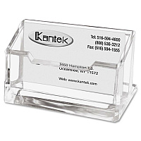 Kantek Acrylic Business Card Holder (KTKAD30)