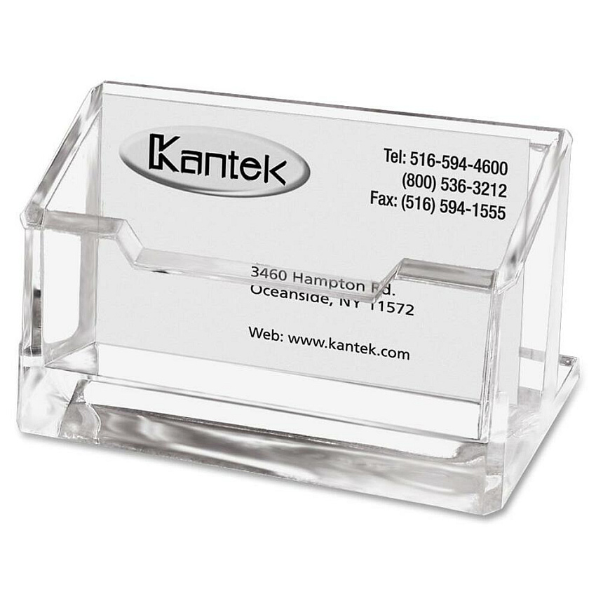 Kantek Acrylic Business Card Holder (KTKAD30)