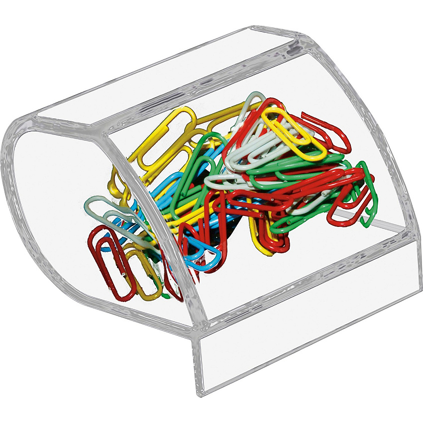 Kantek Acrylic Paper Clip Holder (KTKAD40)