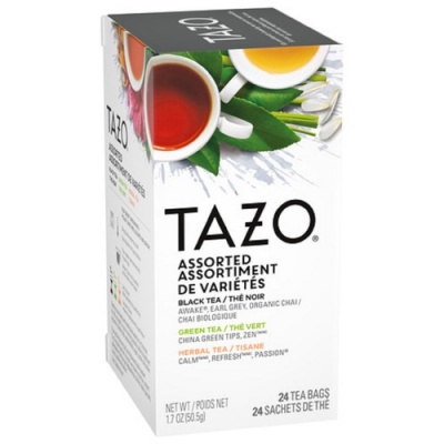 Tazo Assorted Flavor Green Tea, Herbal Tea Bag (153966)