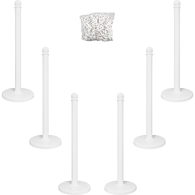 Tatco Plastic Stanchions and Chains (TCO12000)