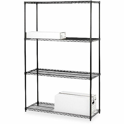 Lorell Industrial Wire Starter Shelving Unit (LLR70060)