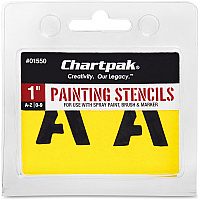 Chartpak Painting Letters/Numbers Stencils (CHA01550)