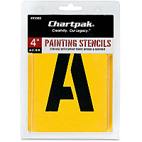 Chartpak Painting Letters/Numbers Stencils (CHA01565)