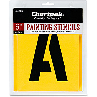 Chartpak Painting Letters/Numbers Stencils (CHA01575)
