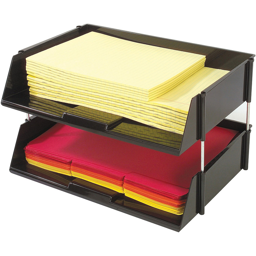 deflecto Industrial Tray Side-Load Stacking Tray (DEF582704)