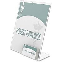 deflecto Superior Image Slanted Sign Holders (DEF590601)