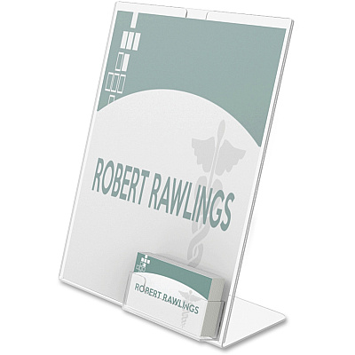 deflecto Superior Image Slanted Sign Holders (DEF590601)