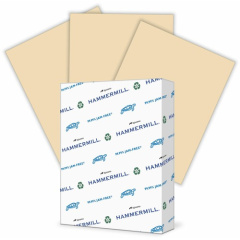 Hammermill Paper for Copy 8.5x11 Laser, Inkjet Copy & Multipurpose Paper - Tan - Recycled - 30% Recycled Content (102863)