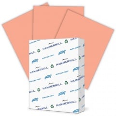 Hammermill Paper for Copy 8.5x11 Laser, Inkjet Copy & Multipurpose Paper - Salmon - Recycled - 30% Recycled Content (103119)
