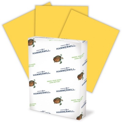 Hammermill Colors Recycled Copy Paper - Gold (103168)