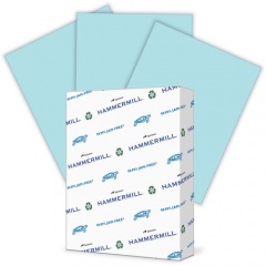 Hammermill Paper for Copy 8.5x11 Laser, Inkjet Colored Paper - Blue - Recycled - 30% Recycled Content (103309)