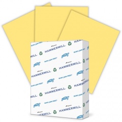 Hammermill Paper for Copy 8.5x11 Laser, Inkjet Colored Paper - Buff - Recycled - 30% Recycled Content (103325)