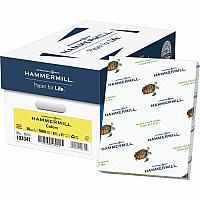 Hammermill Colors Recycled Copy Paper - Canary (HAM103341)