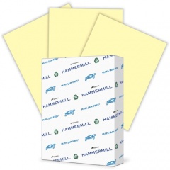 Hammermill Paper for Copy 8.5x11 Laser, Inkjet Colored Paper - Canary - Recycled - 30% Recycled Content (103341)