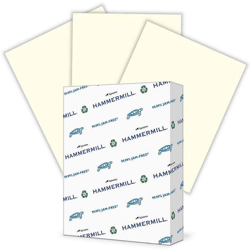Hammermill Colors Recycled Copy Paper - Cream (HAM168030)