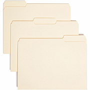 Smead 1/3 Tab Cut Letter Recycled Interior File Folder (SMD10230)