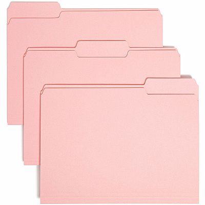 Smead 1/3 Tab Cut Letter Recycled Top Tab File Folder (SMD10263)