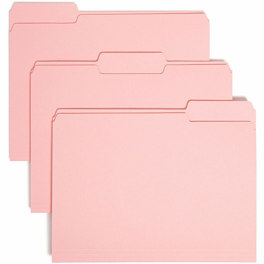 Smead 1/3 Tab Cut Letter Recycled Top Tab File Folder (SMD10263)