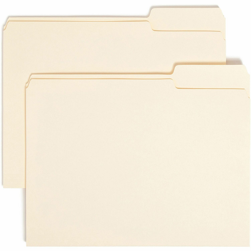 Smead 1/3 Tab Cut Letter Recycled Top Tab File Folder (SMD10333)