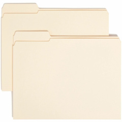 Smead 1/3 Tab Cut Letter Recycled Top Tab File Folder (10335)