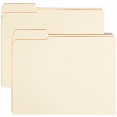 Smead 1/3 Tab Cut Letter Recycled Top Tab File Folder (10335)