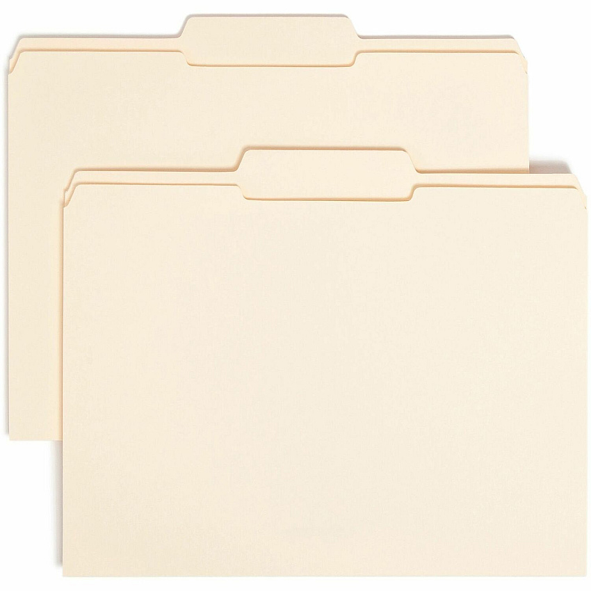 Smead 1/3 Tab Cut Letter Recycled Top Tab File Folder (SMD10336)