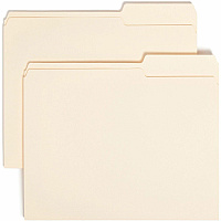 Smead 2/5 Tab Cut Letter Recycled Top Tab File Folder (SMD10385)