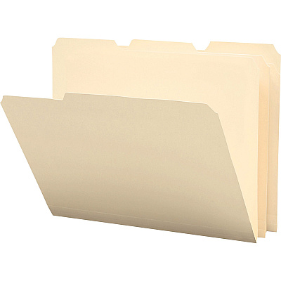 Smead 1/3 Tab Cut Letter Top Tab File Folder (SMD10510)