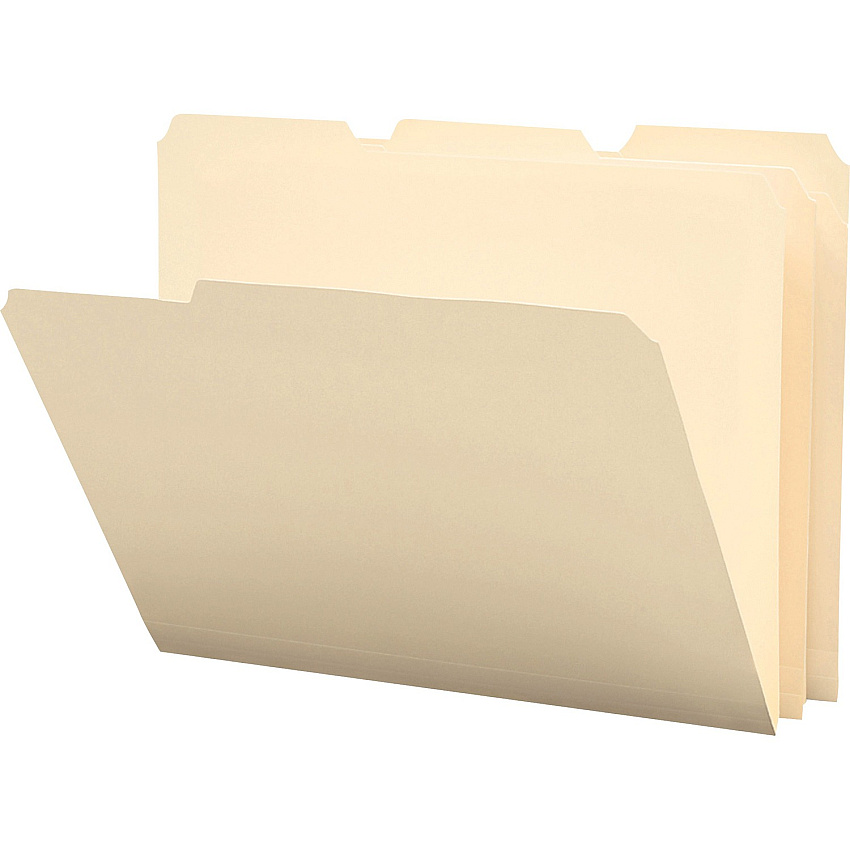 Smead 1/3 Tab Cut Letter Top Tab File Folder (SMD10510)