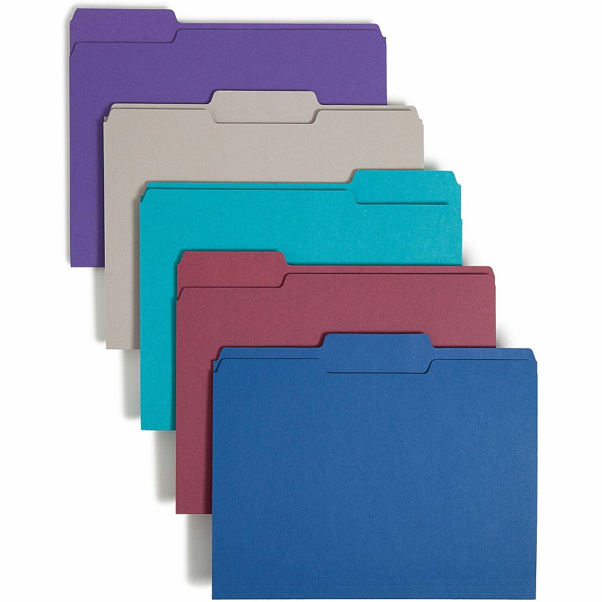 Smead 1/3 Tab Cut Letter Recycled Top Tab File Folder (SMD11948)