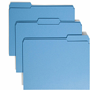 Smead Colored 1/3 Tab Cut Letter Recycled Top Tab File Folder (SMD12034)