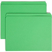 Smead Straight Tab Cut Letter Recycled Top Tab File Folder (SMD12110)
