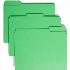 Smead Colored 1/3 Tab Cut Letter Recycled Top Tab File Folder (12134)