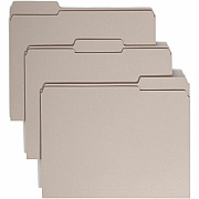 Smead Colored 1/3 Tab Cut Letter Recycled Top Tab File Folder (SMD12334)