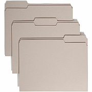 Smead Colored 1/3 Tab Cut Letter Recycled Top Tab File Folder (SMD12343)