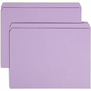 Smead Colored Straight Tab Cut Letter Recycled Top Tab File Folder (SMD12410)