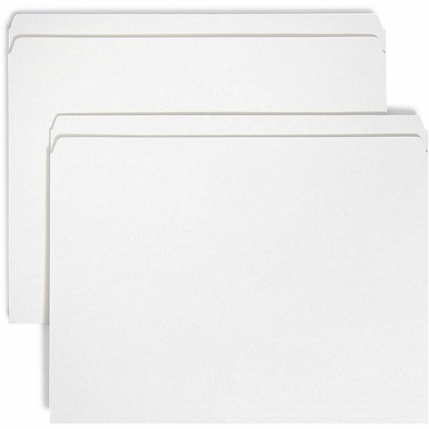 Smead Colored Straight Tab Cut Letter Recycled Top Tab File Folder (SMD12810)