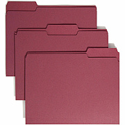 Smead Colored 1/3 Tab Cut Letter Recycled Top Tab File Folder (SMD13093)