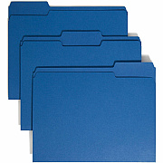 Smead Colored 1/3 Tab Cut Letter Recycled Top Tab File Folder (SMD13193)
