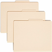 Smead 2/5 Tab Cut Letter Recycled Classification Folder (SMD13700)