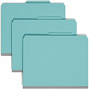 Smead SafeSHIELD 2/5 Tab Cut Letter Recycled Classification Folder (SMD13730)