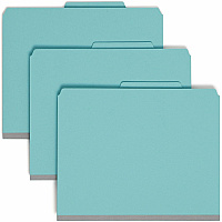Smead SafeSHIELD 2/5 Tab Cut Letter Recycled Classification Folder (SMD13730)