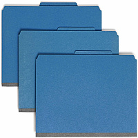 Smead SafeSHIELD 2/5 Tab Cut Letter Recycled Classification Folder (SMD13732)